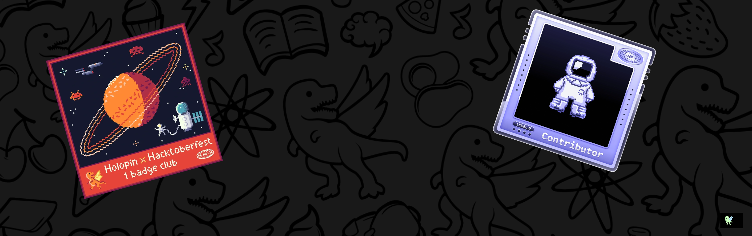 An image of @teenbiscuits's Holopin badges, which is a link to view their full Holopin profile